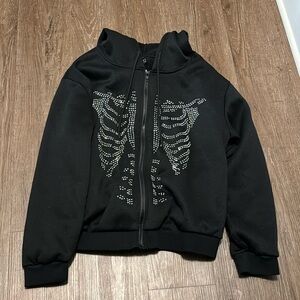 SHEIN size Medium zip up hooded jacket